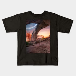 Hidden Rock Formation Kids T-Shirt